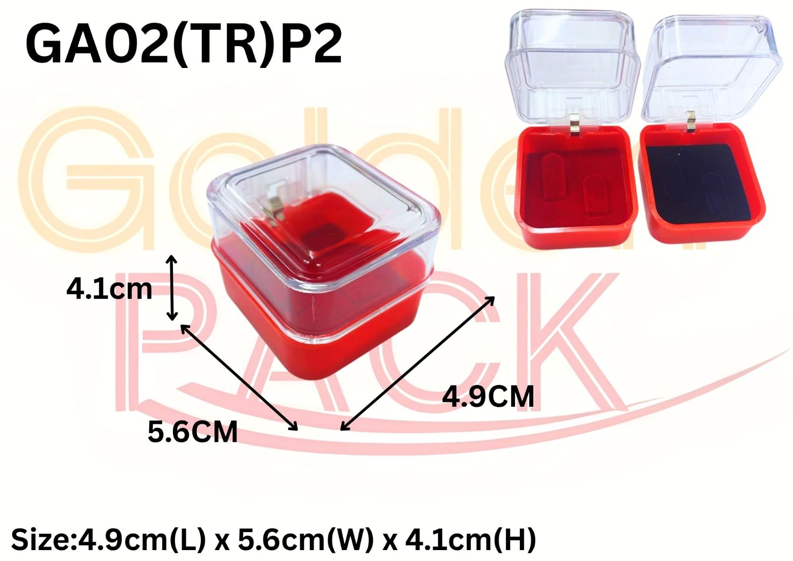 GA02TR(P2)-Jewellery Plastic Box