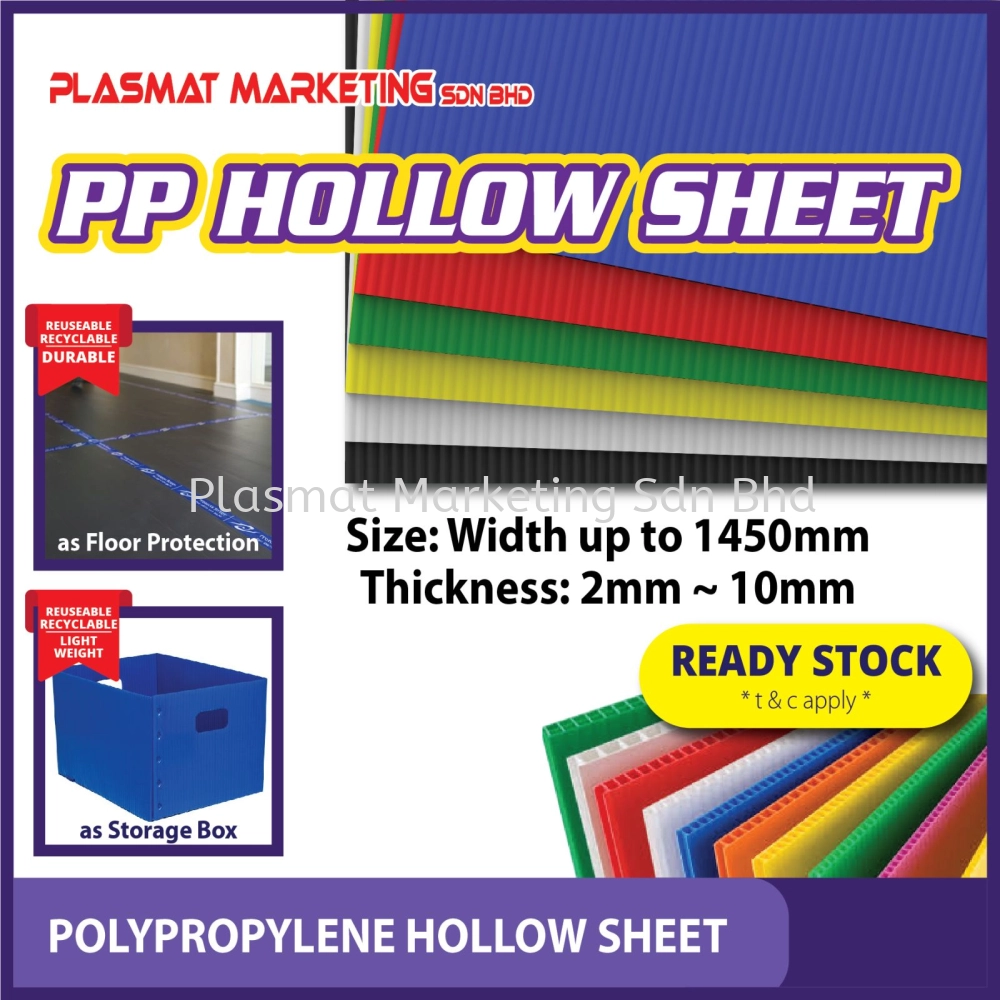 POLYPROPYLENE (PP HOLLOW SHEET) 