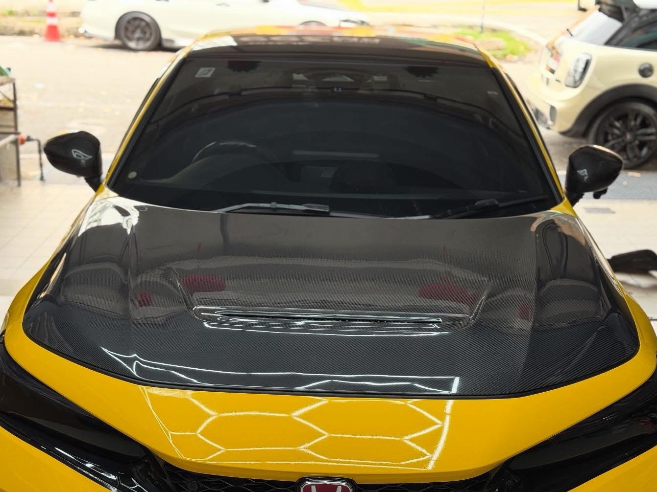 FL5 TYPE R DESIGN CARBON FRONT BONNET