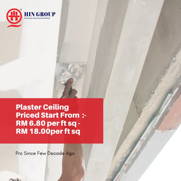 Elegant Plaster Ceiling Contractor in KL and Selangor, Quality Guarantee