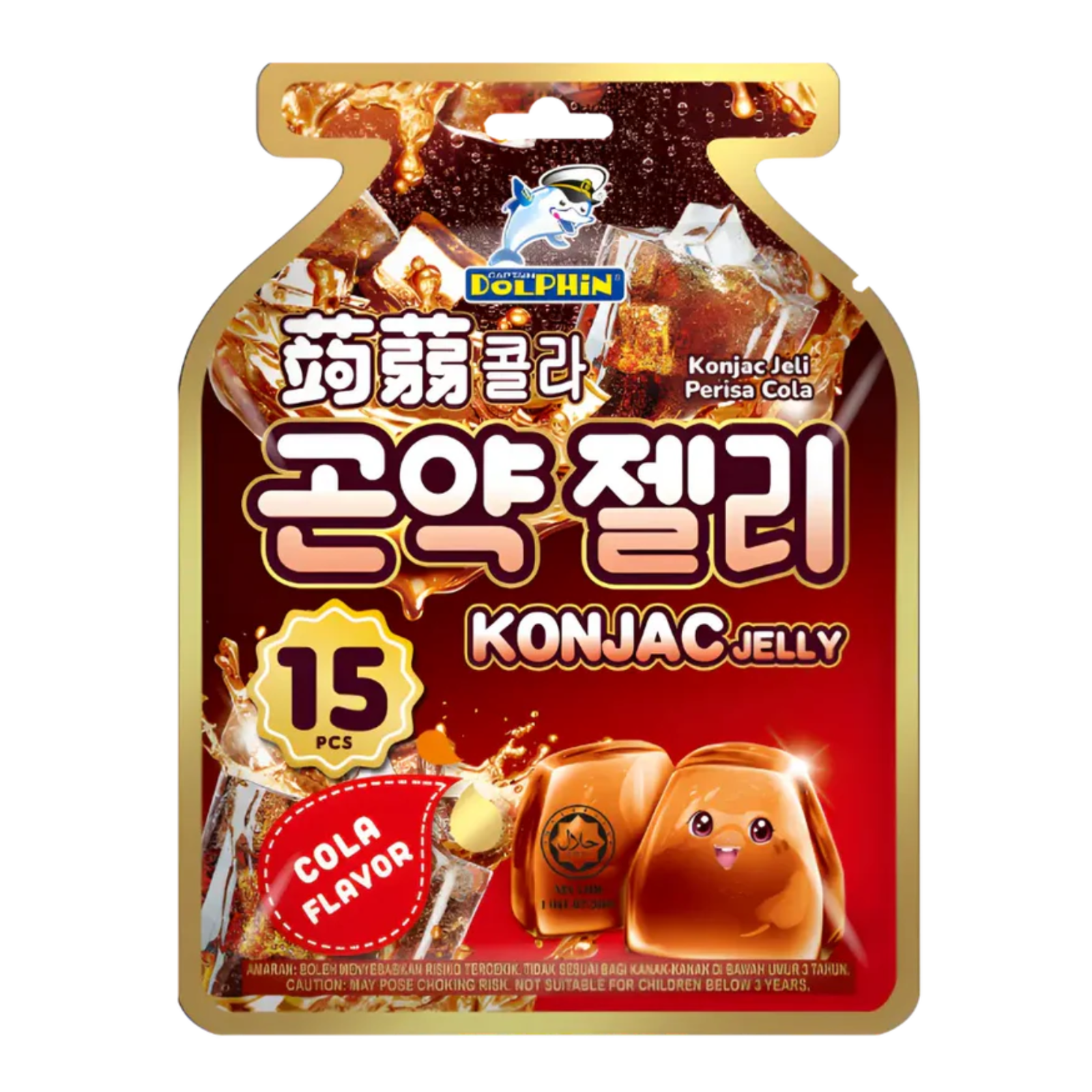 Dolphin Konjac Jelly Cola (20g x 15's)