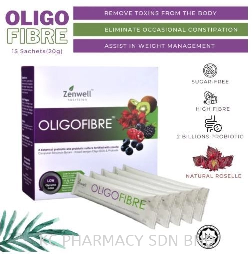 Zenwell Nutrition Oligo Fibre prebiotics 15s x20g (FIBER)