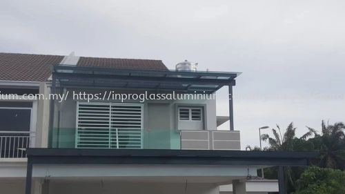 Balcony Glass Railing Installation at Bandar Puteri Puchong | Pandan Perdana | Pandan Indah