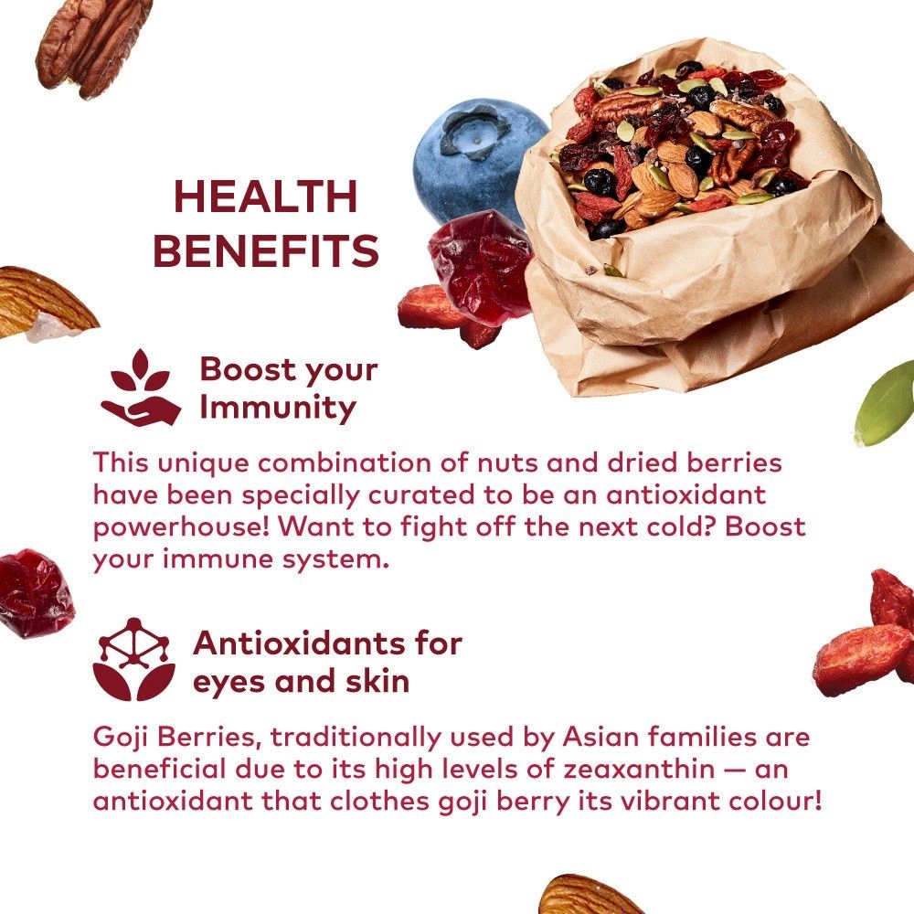 Amazin' Graze Antioxidant Berry Trail Mix (130g)