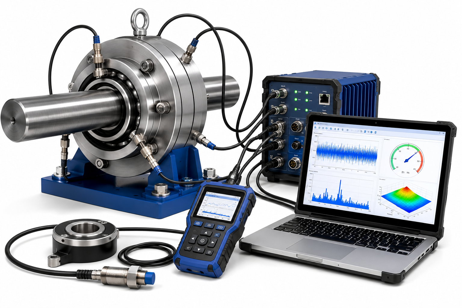 Electric Bearing Operational Efficiency Testing