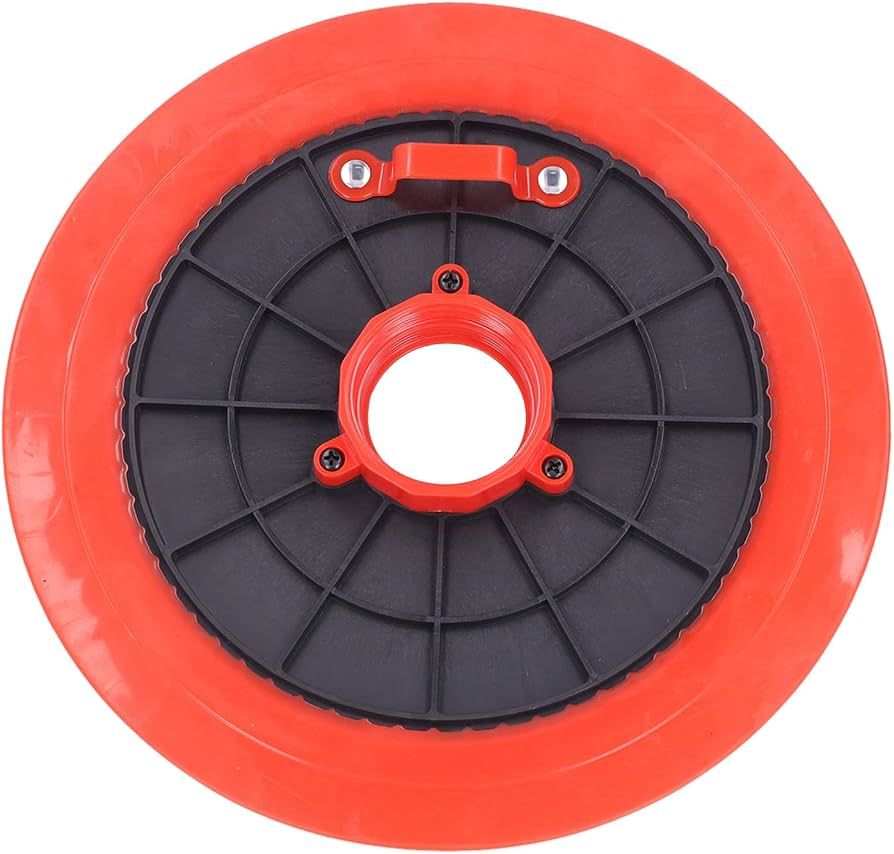 GREASE SUCTION PAN FOR MANUAL GREASE GUN (OUTER DIAMETER : 29CM, HOLE : 58MM)