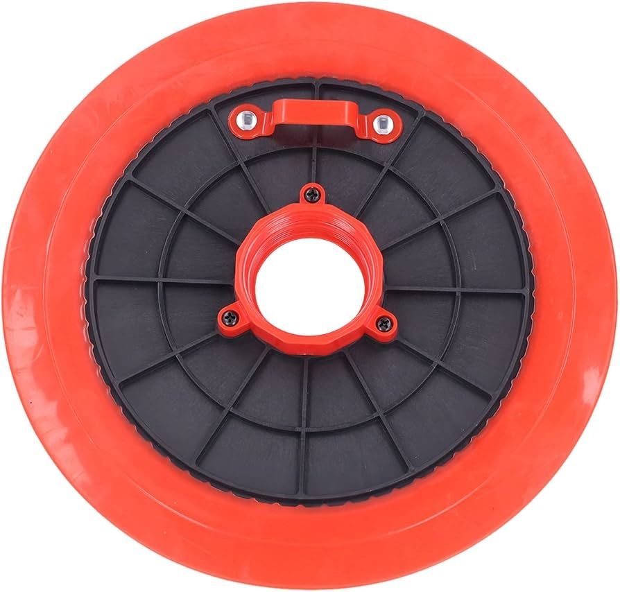 GREASE SUCTION PAN FOR MANUAL GREASE GUN (OUTER DIAMETER : 29CM, HOLE : 58MM)