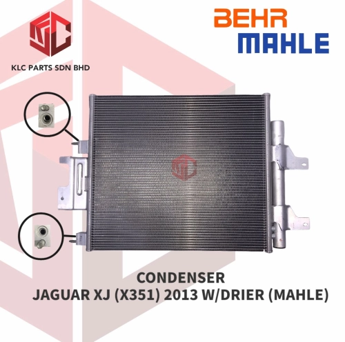 CONDENSER JAGUAR XJ (X351) 2013 W/DRIER (MAHLE)