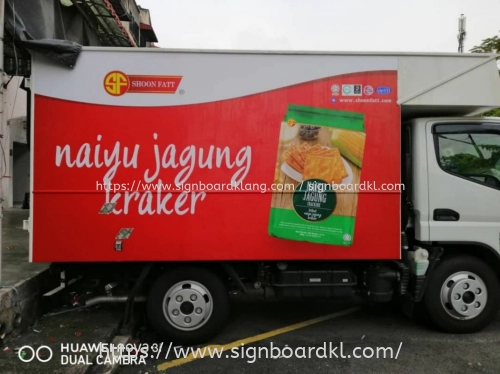 LORRY STICKER PRINTING & WRAPPING SERVICE AT BANGI, NILAI