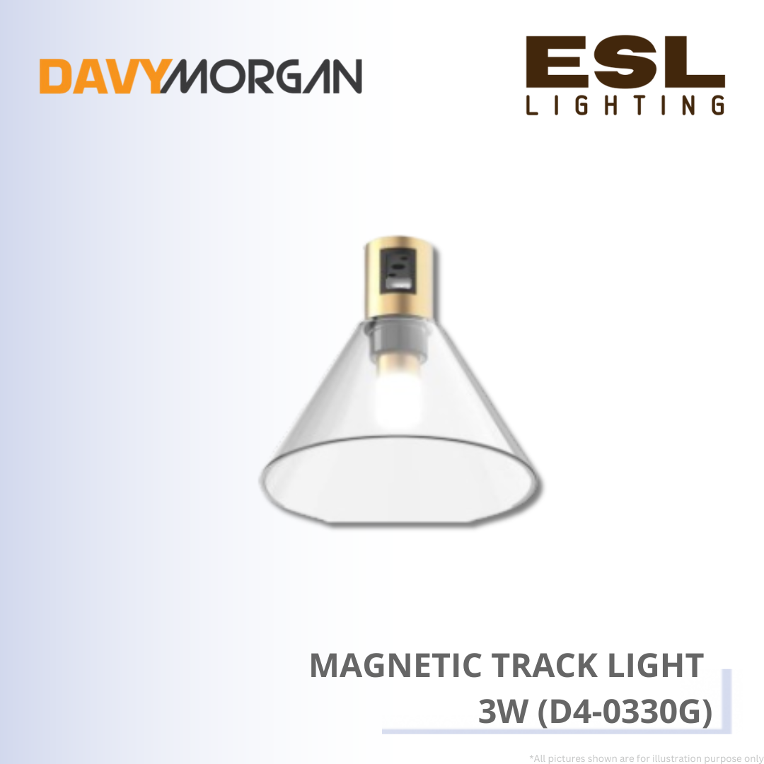 DAVYMORGAN Magnetic Track Light 3W -D4-0330G