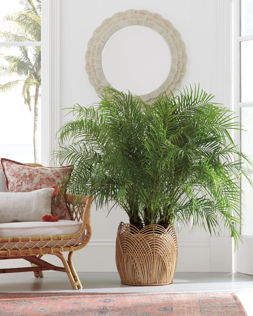 RAP 008 - RATTAN PLANTER