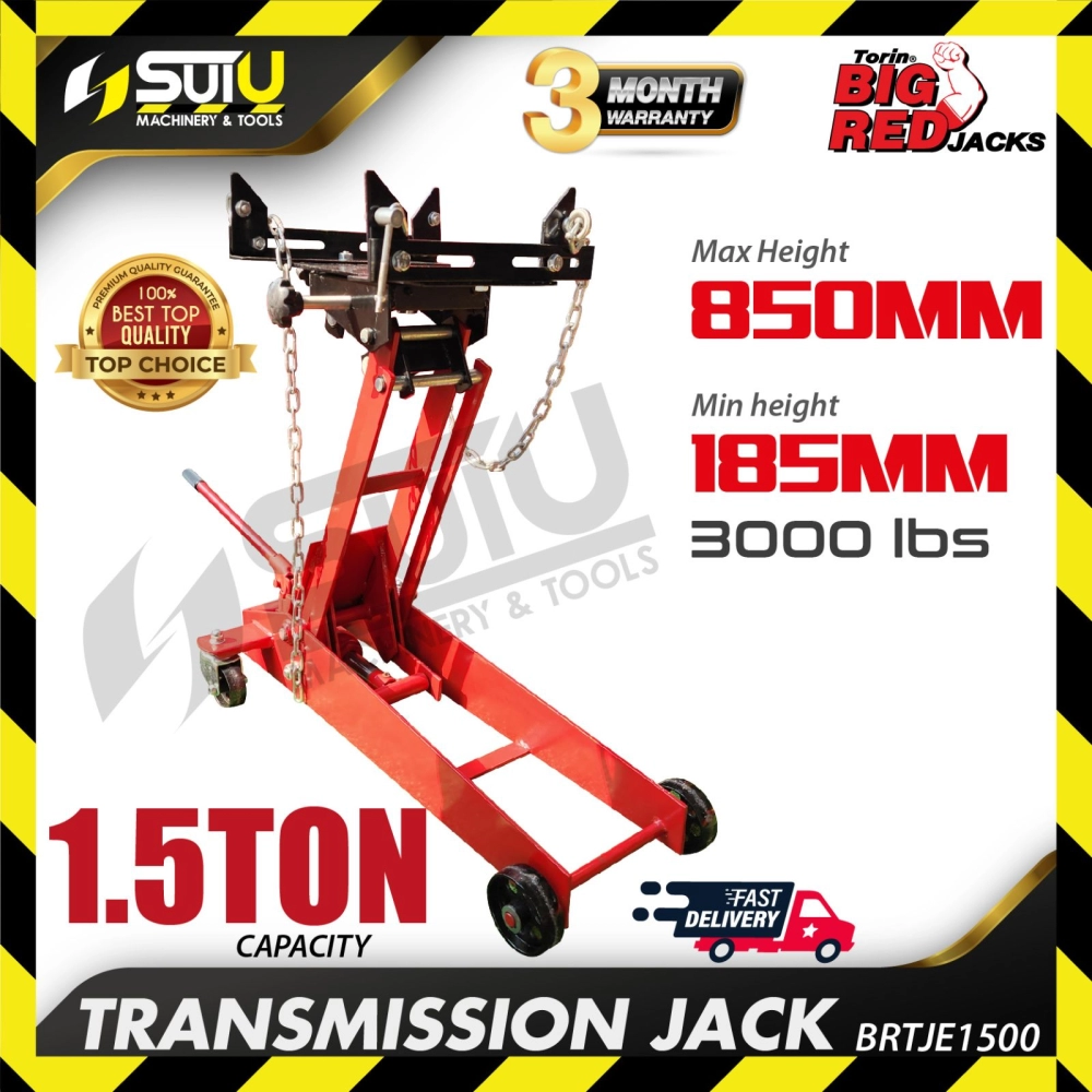 BIGRED BRTJE1500 1.5 Ton Transmission Jack