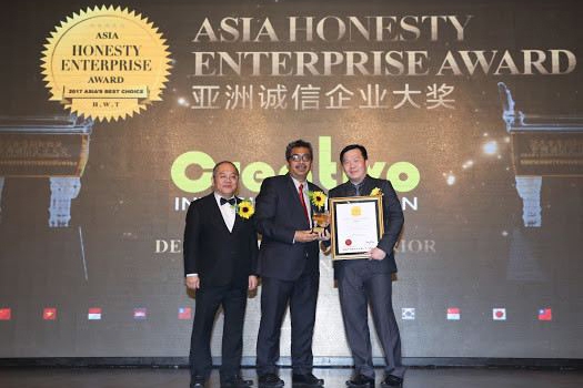 Asia Honesty Award 2017