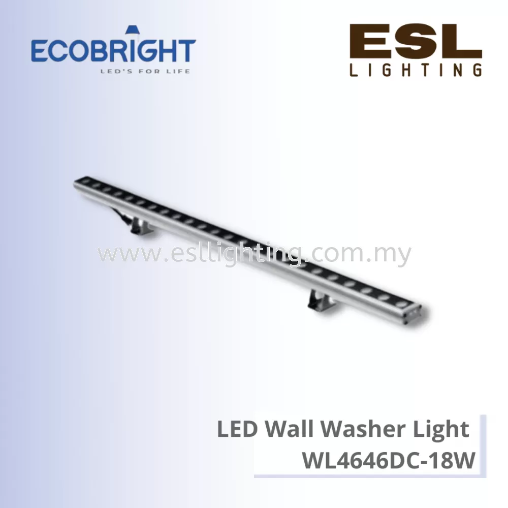 ECOBRIGHT LED Wall Washer Light DC24V 18W - WL4646DC-18W IP65