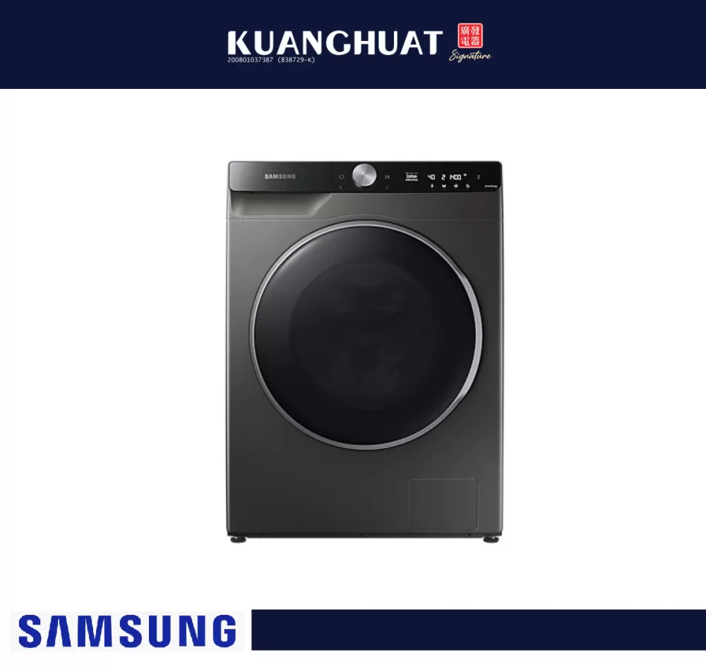 [PRE-ORDER 7 DAYS] SAMSUNG 10kg Front Load Washing Machine with AI Ecobubble WW10TP44DSX/FQ