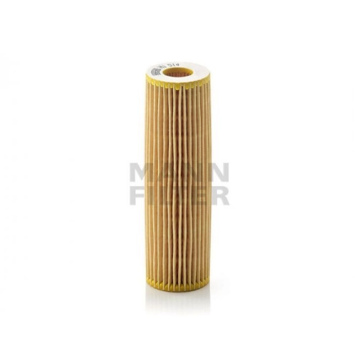 Original MANN-FILTER Oil Filter HU 514 Y - For MERCEDES-BENZ C-Klasse (W204/C204/S204) C 180 1.8 CGI BlueEFFICIENCY