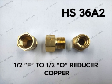 HS 36A2 1/2 'F' TO 1/2 'O' Reducer Copper