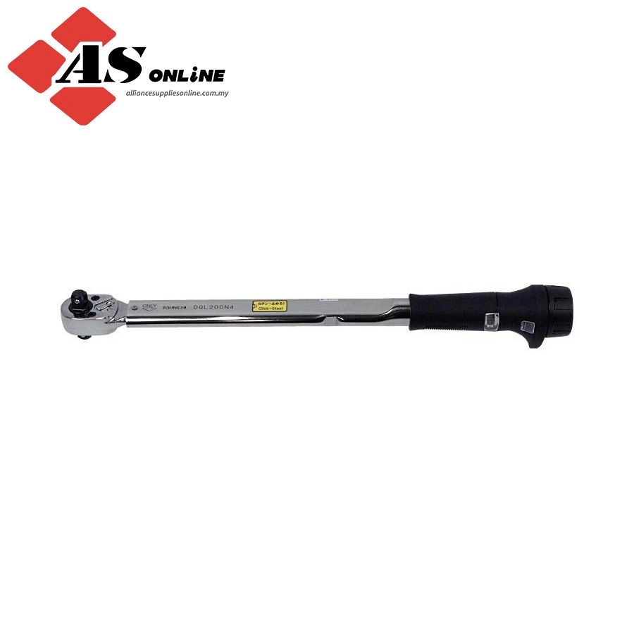 TOHNICHI DQL / DQLE Dual Square Drives Type Adjustable Torque Wrench / Model: DQL200N4