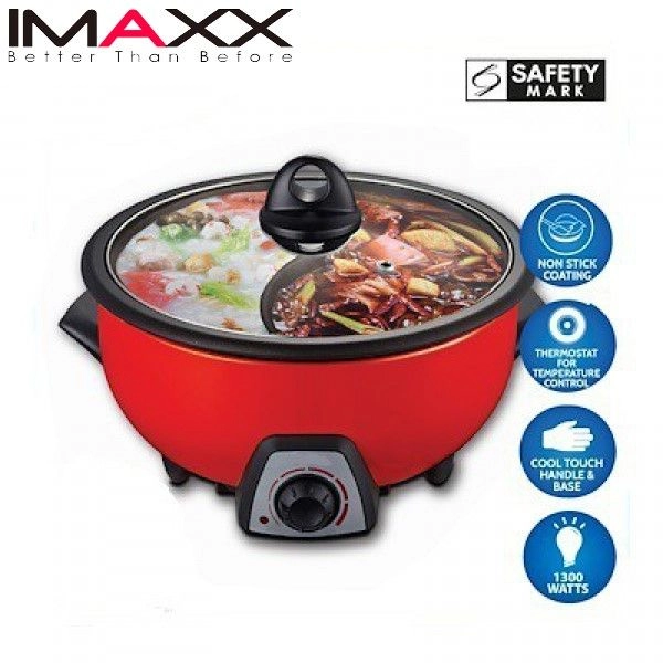 IMAXX Multi Purpose 2 Compartment Steamboat MSP-1300