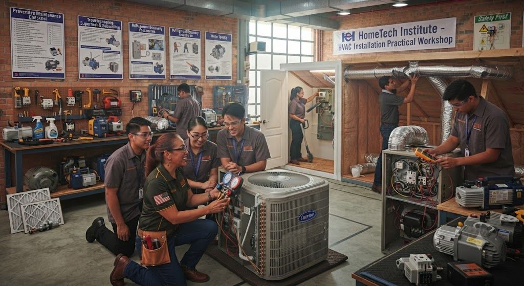 HVAC maintenance training program workshop