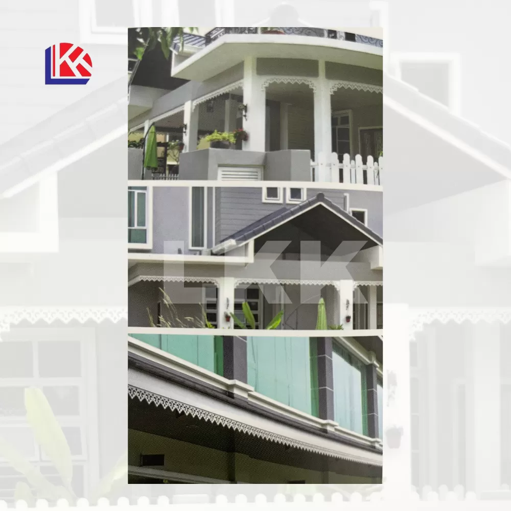 ROOF SKIRTING / PAPAN MANIS PLASTIK