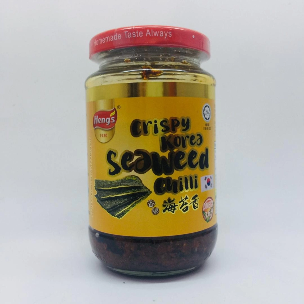 Heng's Crispy Korea Seaweed Chilli 香脆海苔香 300g