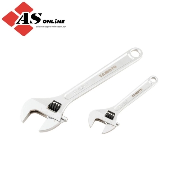 CHICAGON PNEUMATIC Adjustable Spanner Set, Chrome Vanadium Steel, Set Of 2 / Model: YMT5013500K