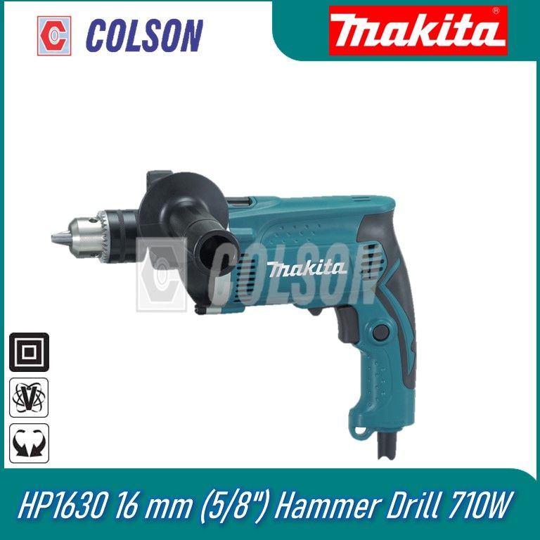 MAKITA HP1630 16 mm (5/8") Hammer Drill 710W