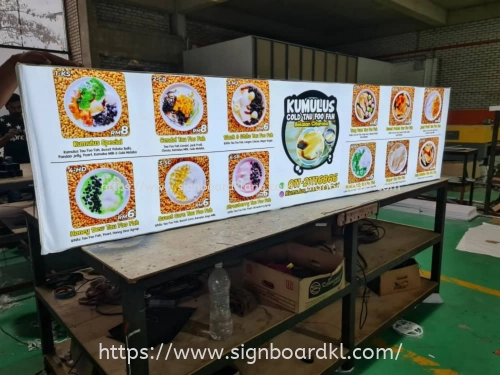 MENU LIGHTBOX MANUFACTURER AT SHAH ALAM, KOTA KEMUNING, SELANGOR