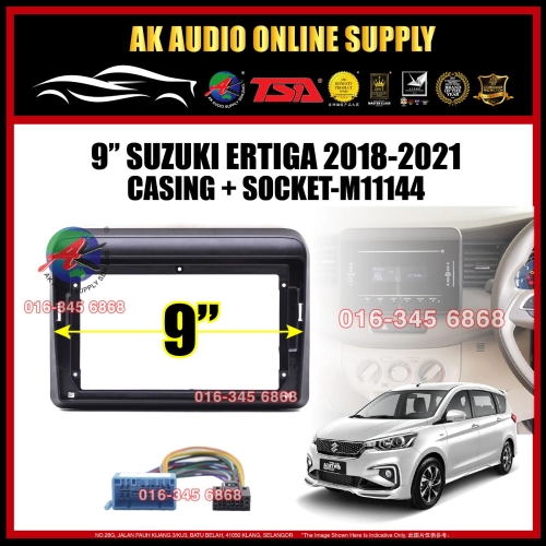 Suzuki Ertiga 2018 - 2021 Android Player 9" inch Casing + Socket -M11144