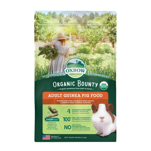 Oxbow Organic Bounty - Adult Guinea Pig Food (3lb)