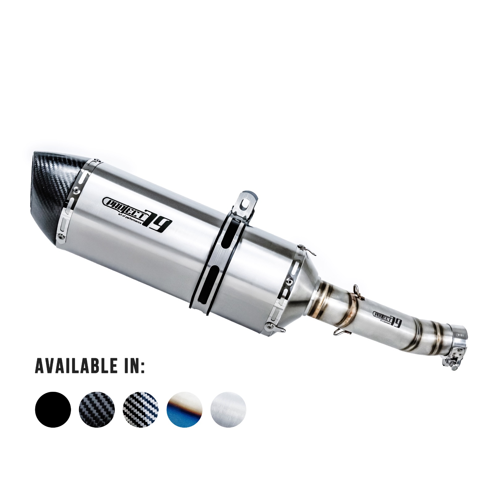 Project79 Stainless Steel Slip On Exhaust System QPLH10 + QPM04 for Honda NX500