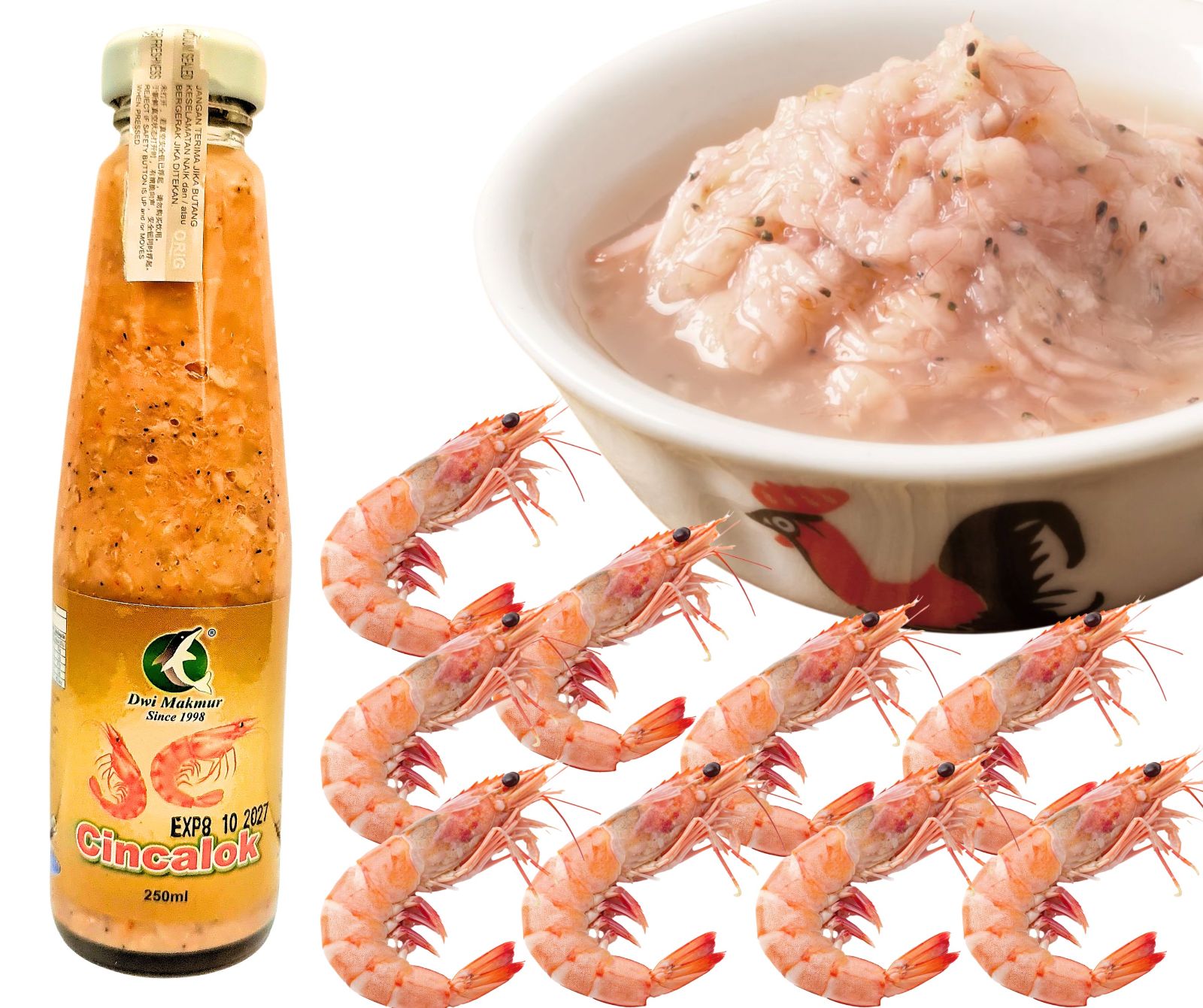 DM Melaka Fermented Shrimp 250 Grams RM4.90 X 24 Units C.Dwi Makmur