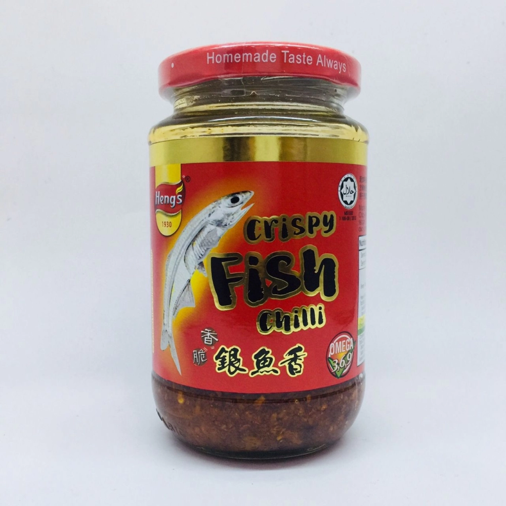 Heng's Crispy Fish Chilli香脆銀魚香340g