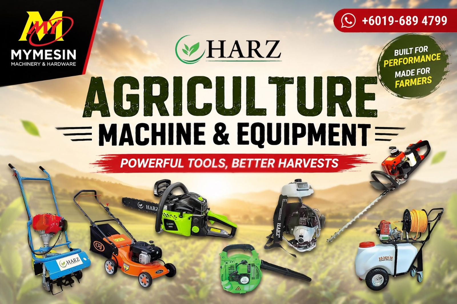 AGRICULTURE MACHINE & EQUIPMENT