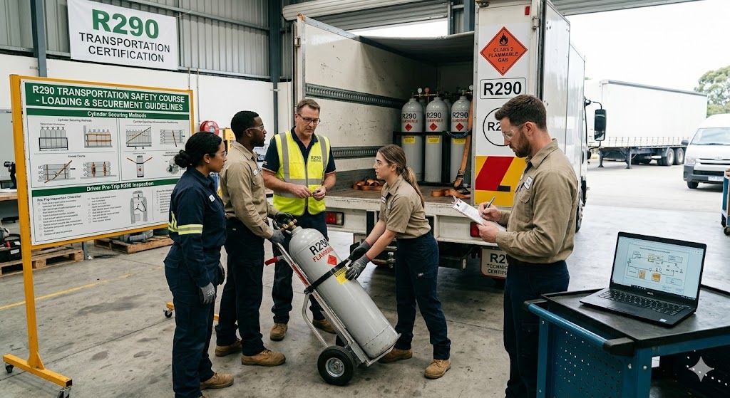 R290 transportation safety training