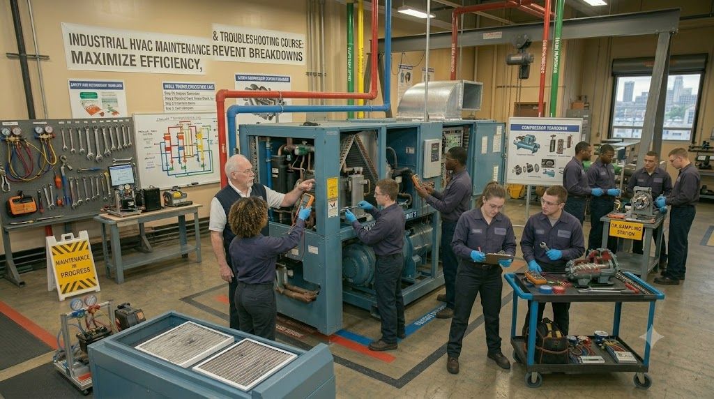 Chiller maintenance skills training