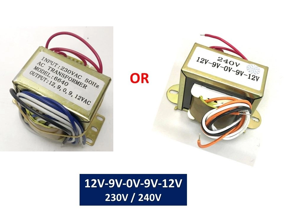 Autogate Transformer 12V-9V-0V-9V-12V