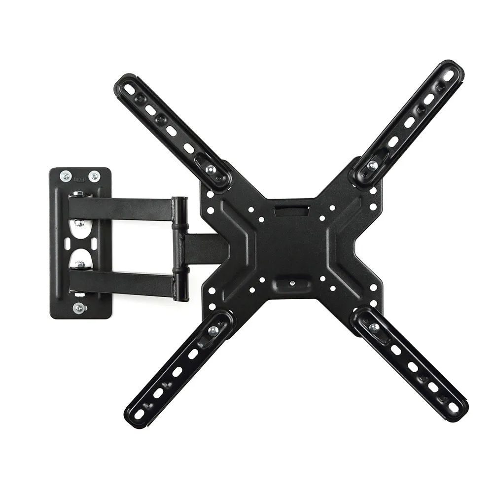 CP303 Full Motion TV Wall Mount for 26"-60" TVs | Adjustable Swivel & Tilt TV Bracket | VESA 400x400mm | 55-390mm Extension