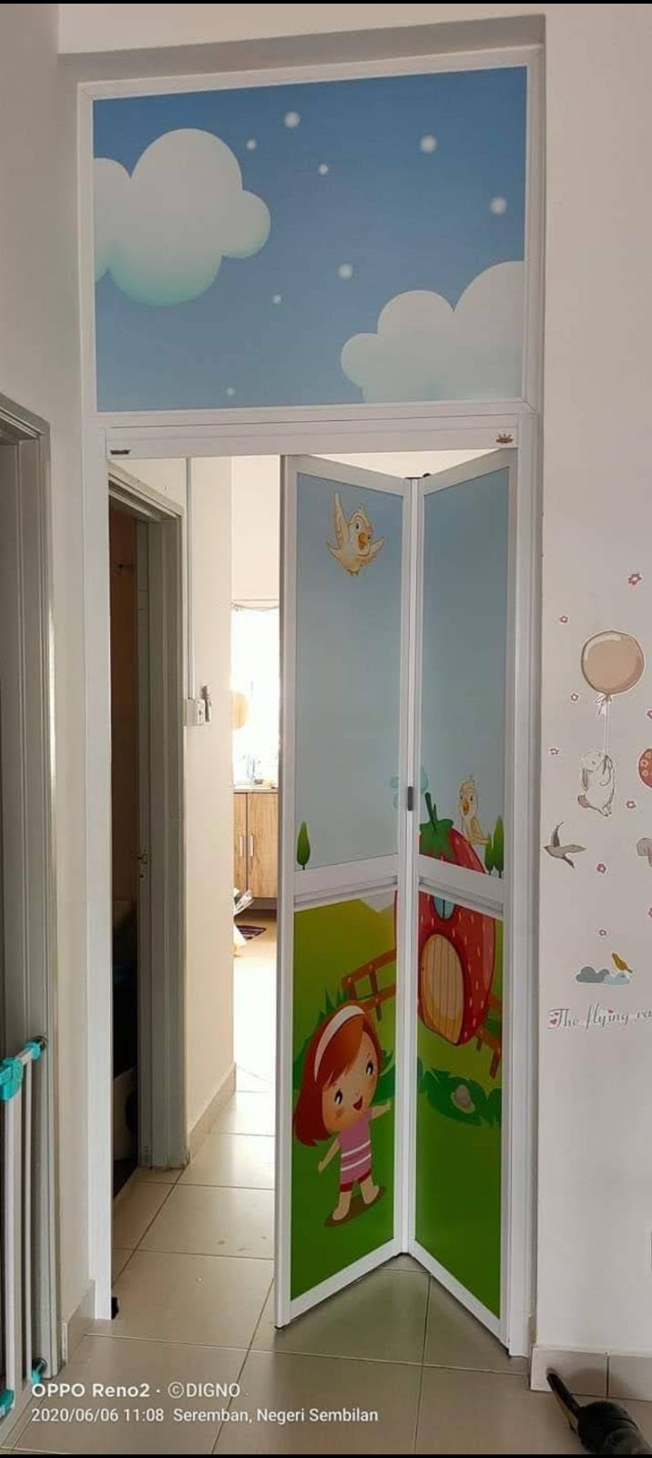 Toilet Bifold Door