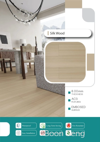 Waterblock Series Flooring - Silk Wood