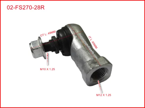 GEAR LEVER TIE ROD END (R) (02-FS270-28R)