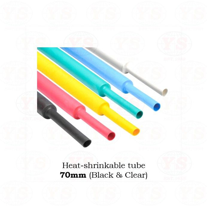 Cable Heat Shrinkable Tube 70mm (Black)