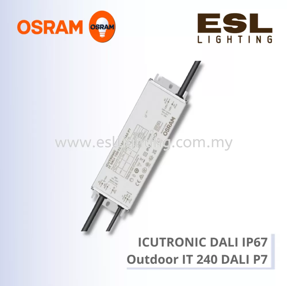 OSRAM OUTDOOR LED drivers – ICUTRONIC DALI IP67 Outdoor IT 240 DALI P7
