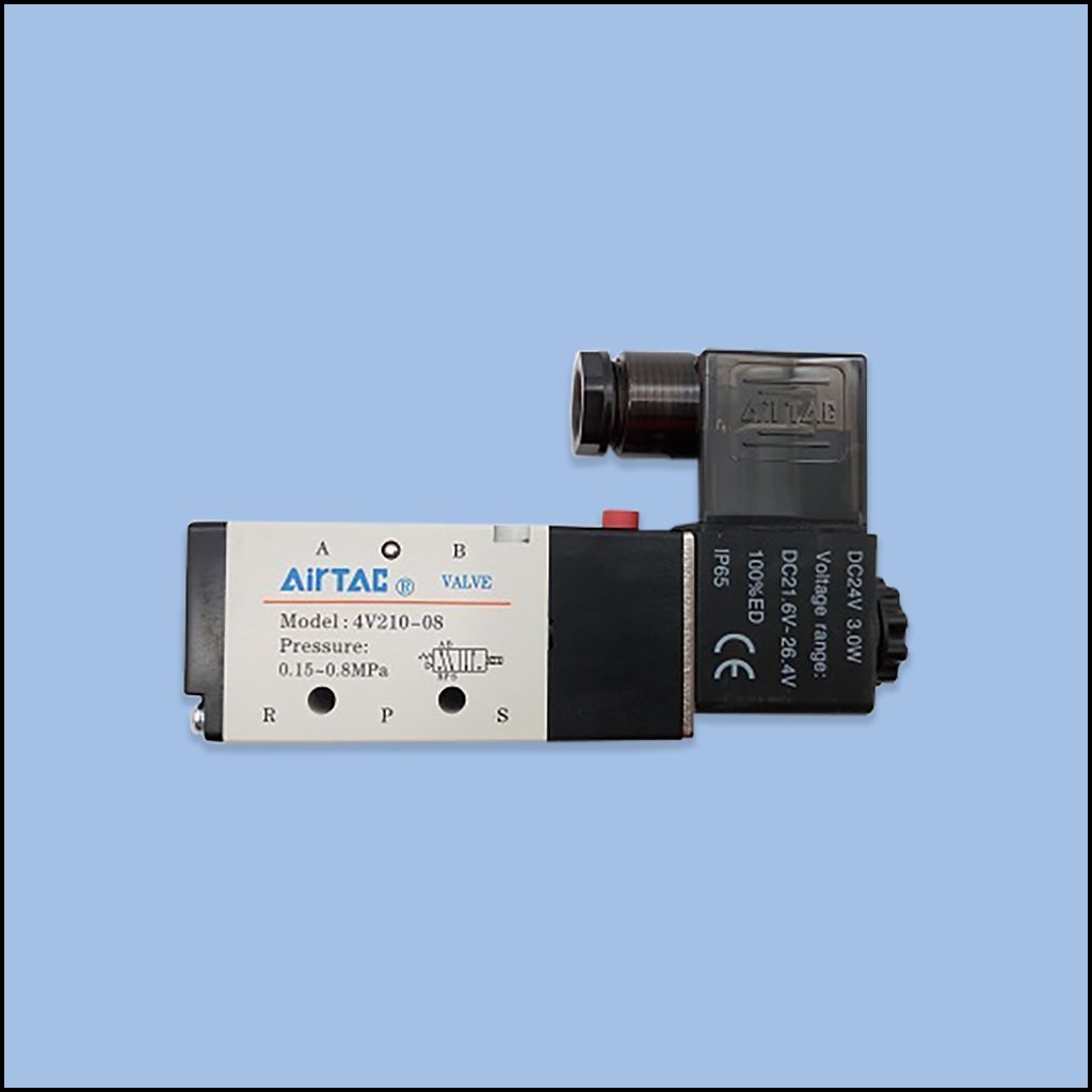 SOLENOID VALVE 4V210-08 (DC24V) (LHK-F112 SOLENOID VALVE 4V210-08)