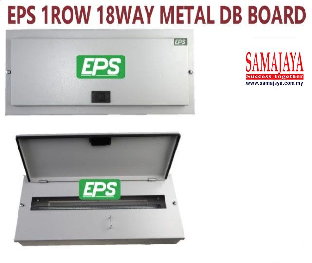 EPS ES18 Metal DB/ Metal Enclosure Box/ Metal DB Board/ Metal Box/ Metal Enclosure DB Box (1 Row 18 Way)