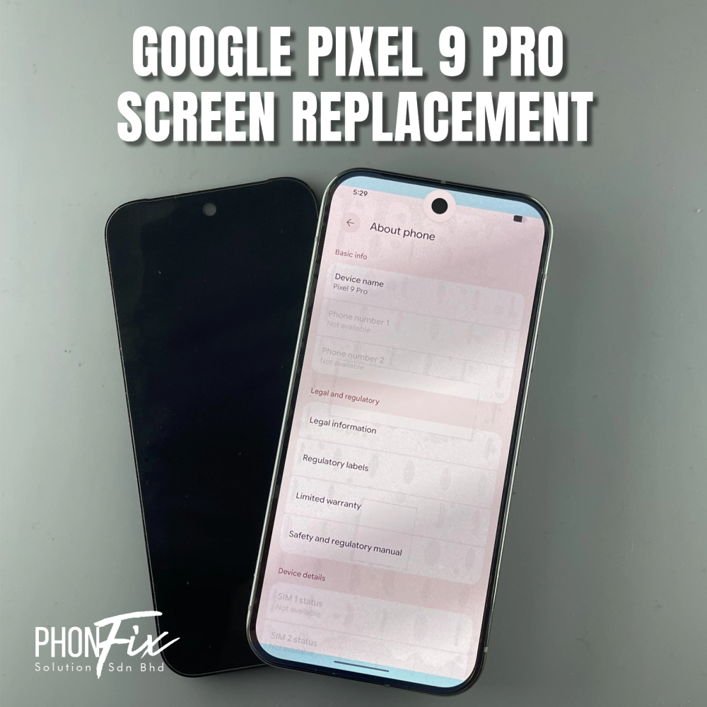 GOOGLE PIXEL 9 PRO SCREEN REPLACEMENT SERVICE