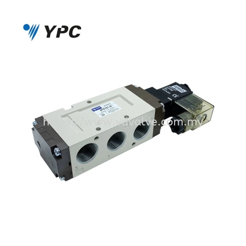 YPC SF6101-IP 5/2-Way Single Coil Pneumatic Solenoid Valve 1/2"