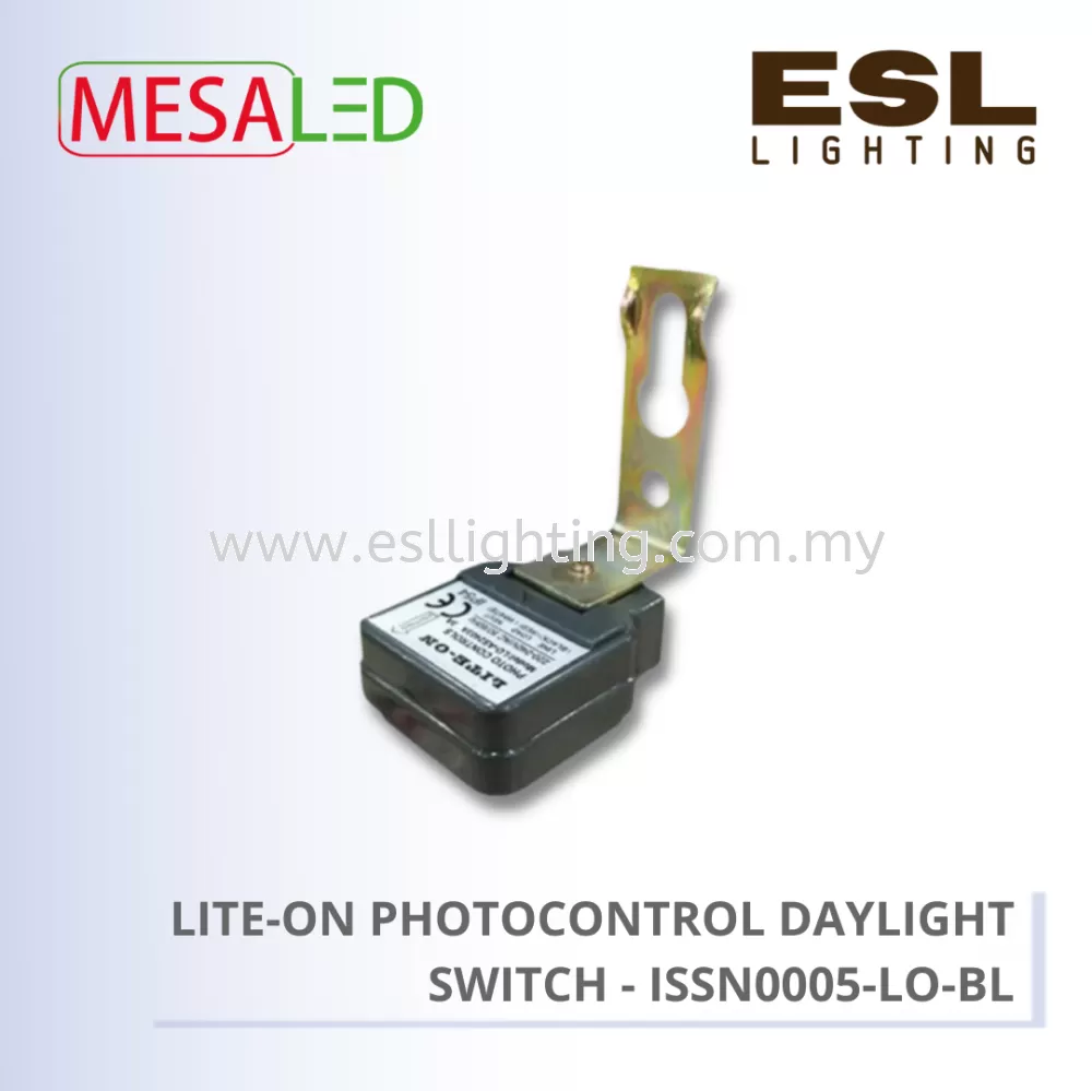 MESALED LITE-ON PHOTOCONTROL DAYLIGHT SWITCH - ISSN0005-LO-BL