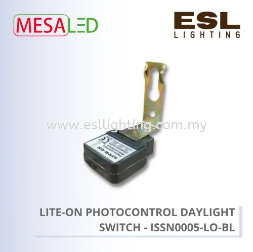 MESALED LITE-ON PHOTOCONTROL DAYLIGHT SWITCH - ISSN0005-LO-BL